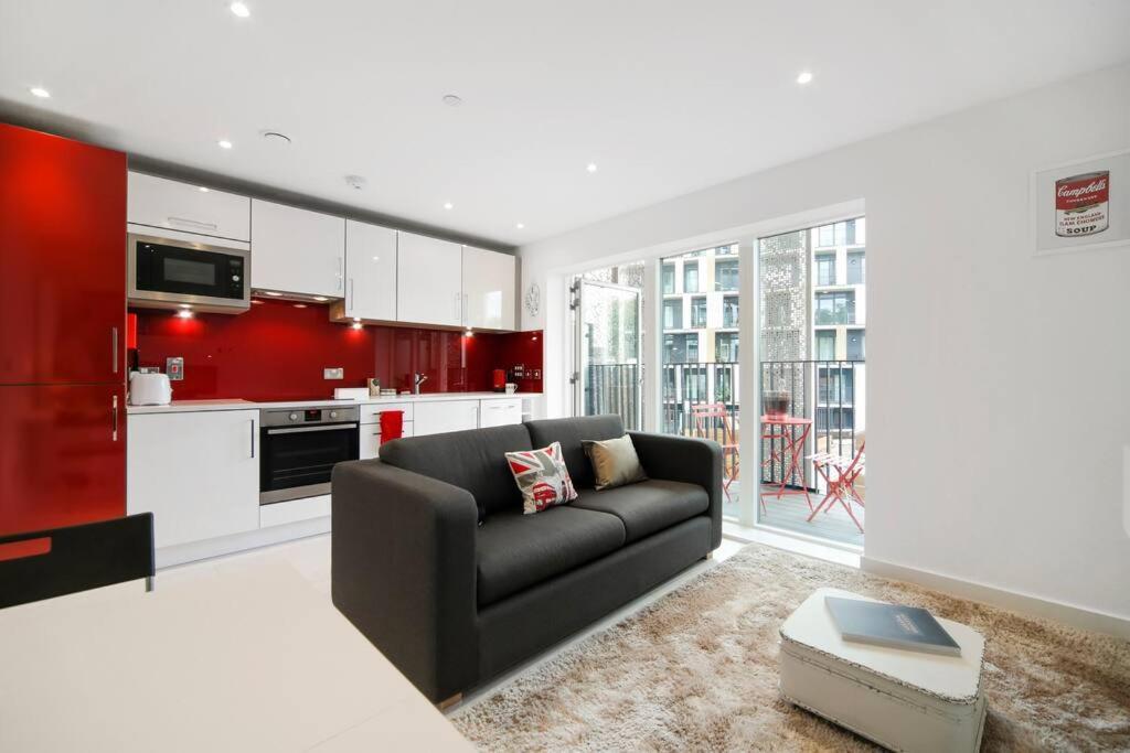 Apartmán Cool Dalston Studio With Balcony And Gym Londýn Exteriér fotografie