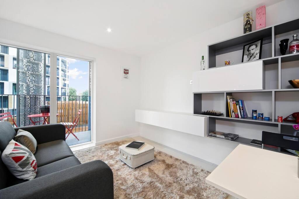 Apartmán Cool Dalston Studio With Balcony And Gym Londýn Exteriér fotografie