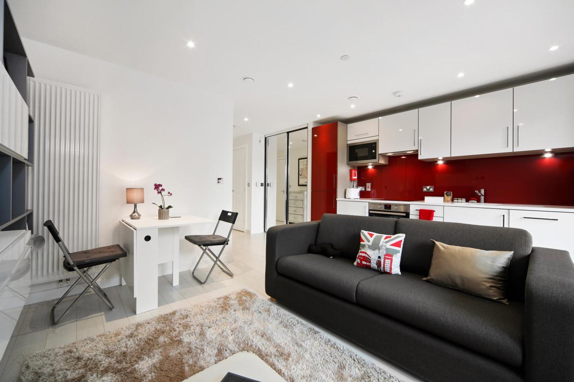 Apartmán Cool Dalston Studio With Balcony And Gym Londýn Exteriér fotografie